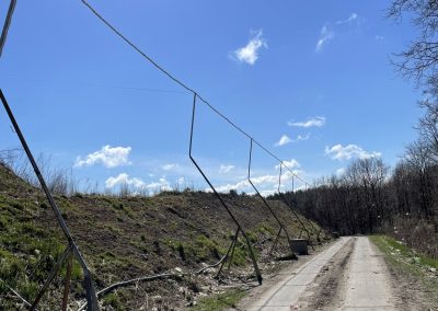 Bariera antyodorowa ZUO Elbląg, mokra bariera antyodorowa